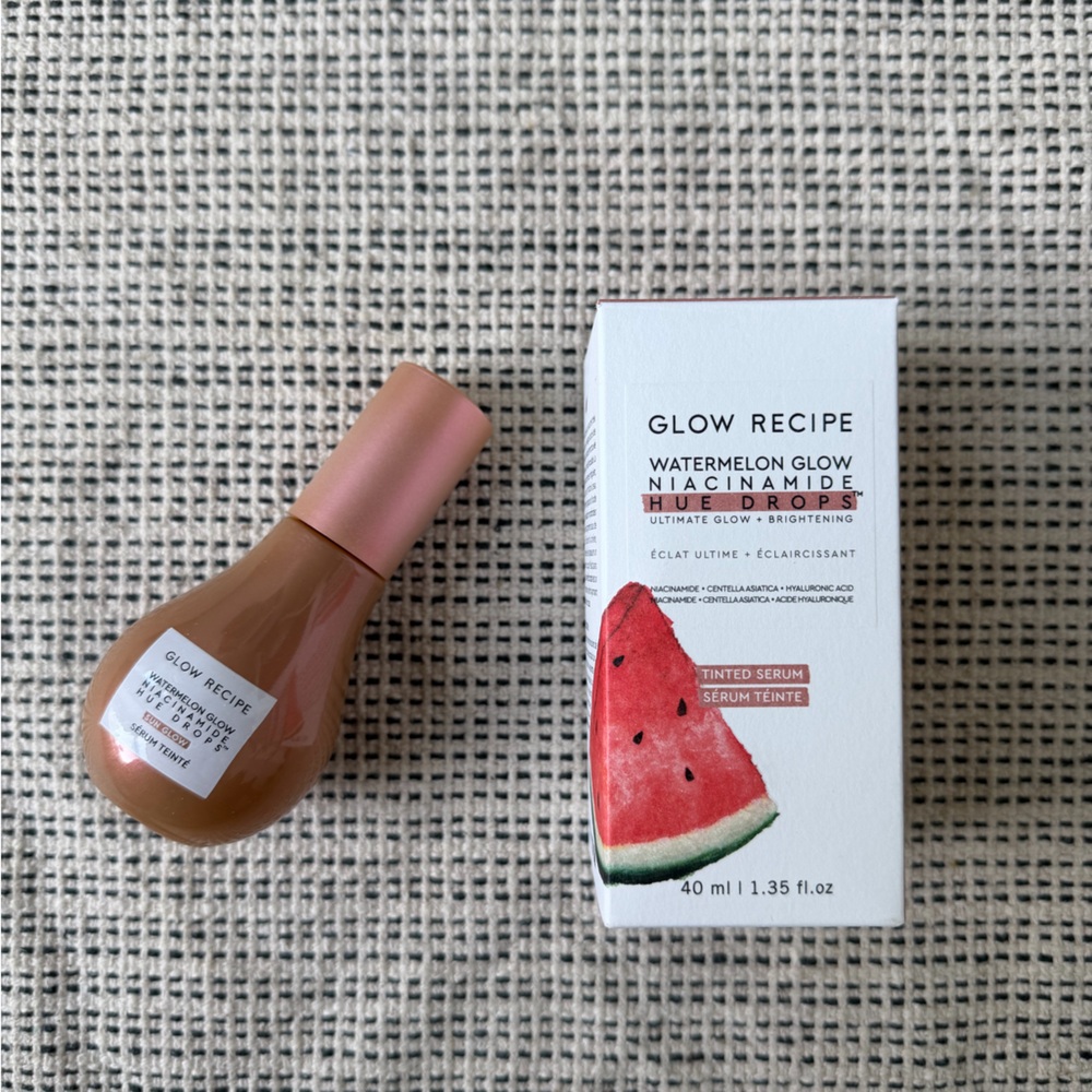 Glow Recipe Watermelon Glow Niacinamide Hue Drops Tinted Serum Sun Glow